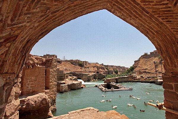 سازه های آبی تاریخی شوشتر لایروبی می شود سازه های آبی تاریخی شوشتر لایروبی می گردد
