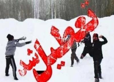 تعطیلی بعضی مدارس استان کرمانشاه در روز یکشنبه، تاخیر یک ساعته مدارس شهر کرمانشاه