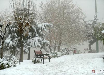 بارش برف و باران در 14 استان کشور