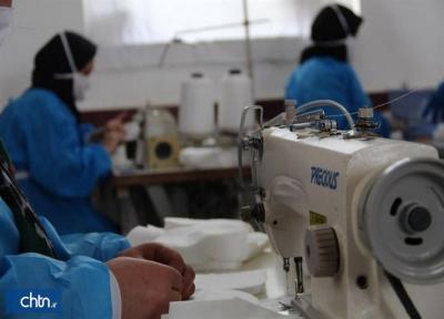 تولید روزانه 10هزار ماسک توسط هنرمندان صنایع دستی آذربایجان غربی