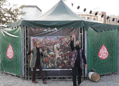 پرده خوانی نینوا در بوستان دانشجو