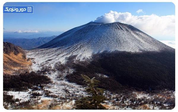 معروف ترین آتشفشان های ژاپن