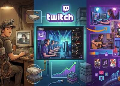 تاریخچه توئیچ (Twitch) و مردی که تمام زندگی اش را زنده پخش کرد